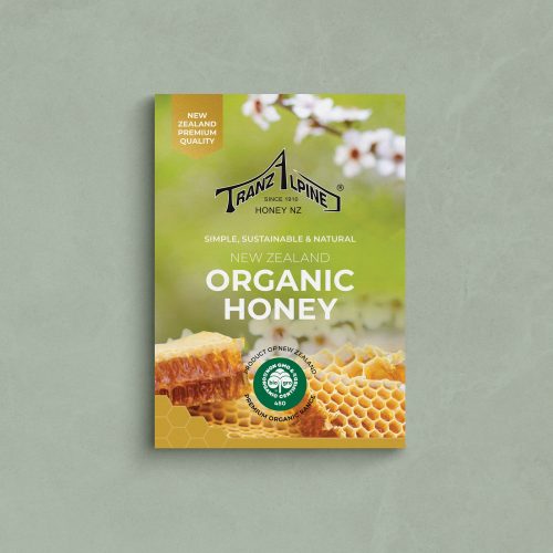 Crispin Design Portfolio 2500x1800 Tranzalpine Honey Organic A7 Brochure1